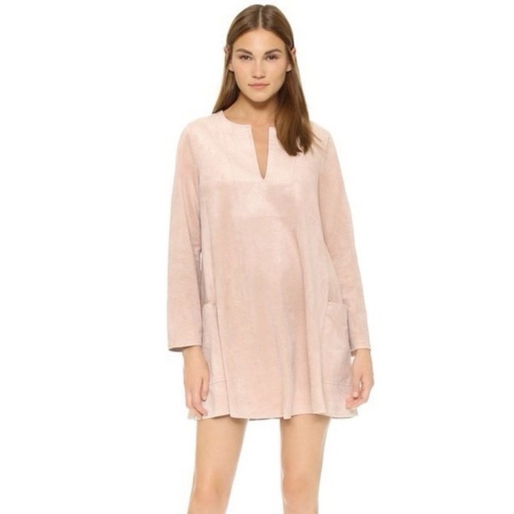 BCBGMAXAZRIA Beritt Dress in Bare Pink